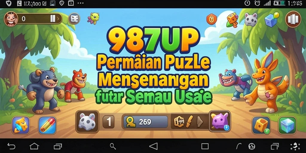 Tangkapan layar gameplay <strong>987UP</strong> menampilkan tantangan puzzle menarik.