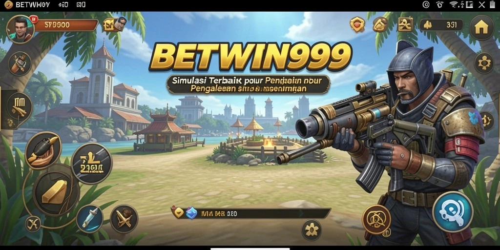 Gameplay BETWIN999 yang seru dalam dunia simulasi.