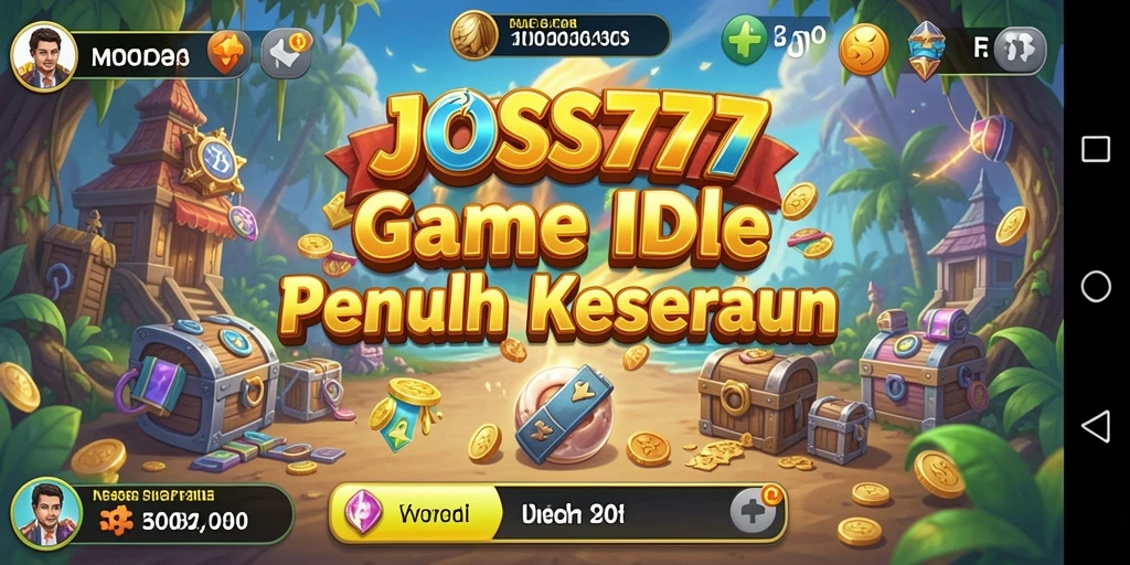 Screenshot gameplay JOSS777 menampilkan pengelolaan sumber daya yang menarik.